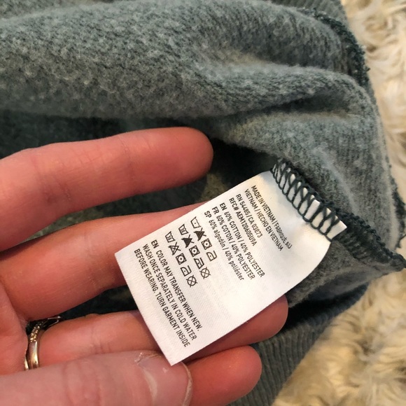 American Eagle Tunic Hoodie green small - Picture 6 of 7